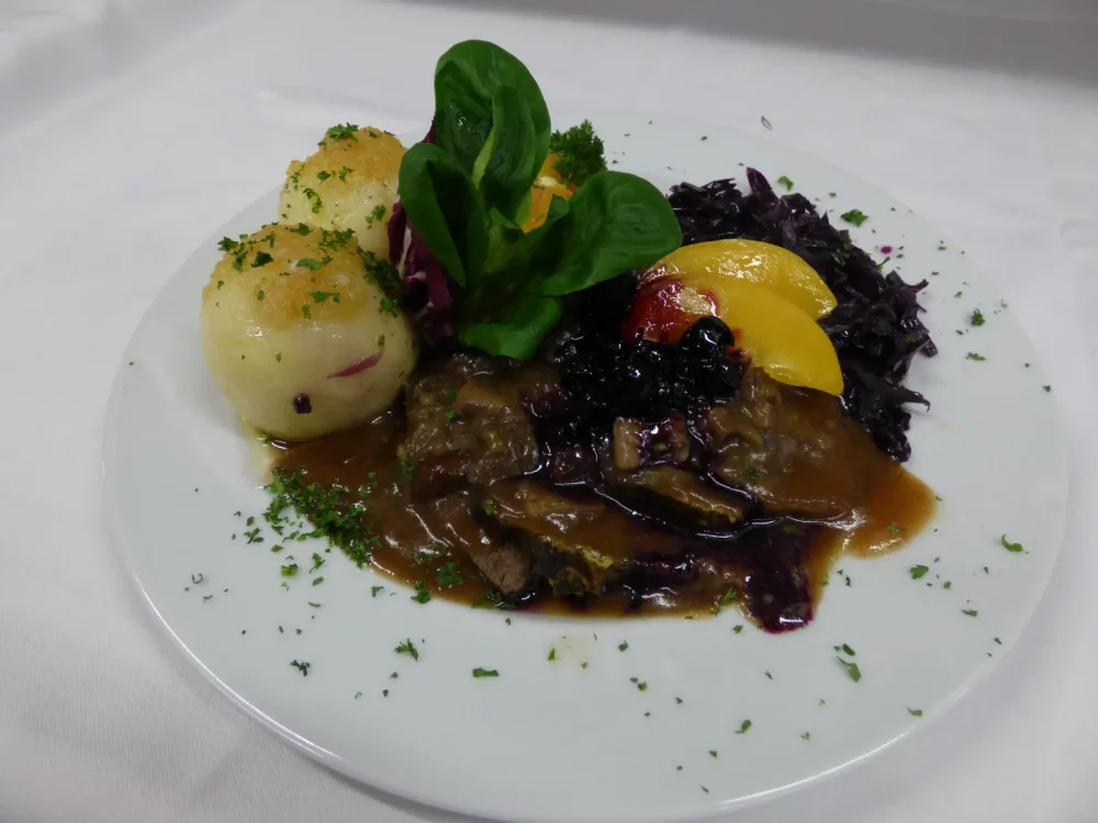 Wildgulasch Gasthof Fürstenthal