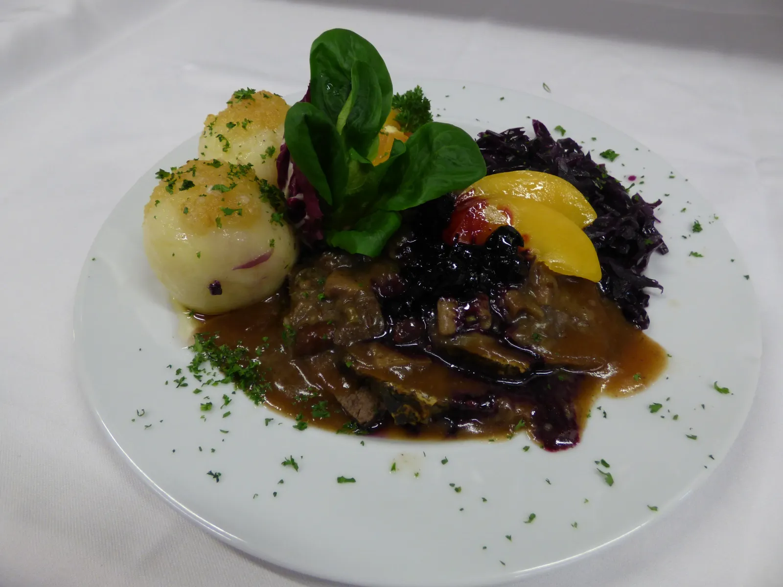 Wildgulasch Gasthof Fürstenthal Wildgulasch Gasthof Fürstenthal