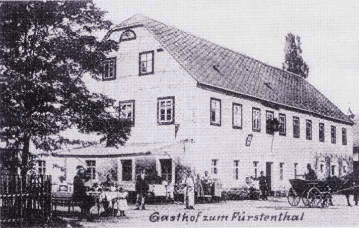 Gasthof Fürstenthal um 1900